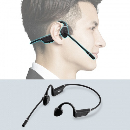 サンワサプライ　Ｂｌｕｅｔｏｏｔｈ骨伝導ヘッドセット　ＭＭ－ＢＴＳＨ６９ＢＫ　１個5