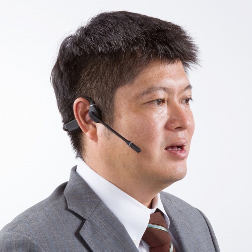 サンワサプライ　Ｂｌｕｅｔｏｏｔｈ骨伝導ヘッドセット　ＭＭ－ＢＴＳＨ６９ＢＫ　１個10