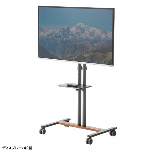 サンワサプライ　ロータイプディスプレイスタンド　３２～５５型　ブラック　ＣＲ－ＰＬ６０ＢＫ　１台9