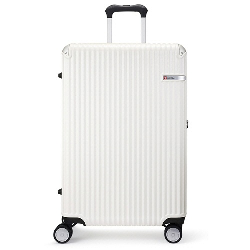 エム・エス・シー　ＳＷＩＳＳ　ＭＩＬＩＴＡＲＹ　ＳＯＧＬＩＯ（ソーリオ）　スーツケース　８３Ｌ　バニラホワイト　ＳＭ－Ｉ２２６　ＷＨＩＴＥ　１台2