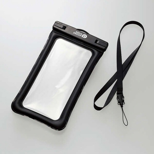 エレコム　スマートフォン用防水ケース／ＩＰＸ８／フローティング　ブラック　Ｐ－ＷＰＳＦ０４ＢＫ　１個5