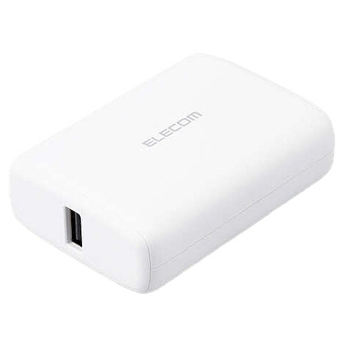 エレコム　コンパクトモバイルバッテリー（２０Ｗ／Ｃ×１＋Ａ×１）　１００００ｍＡｈ　ホワイト　ＤＥ－Ｃ４６Ｌ－１００００ＷＨ　１個2
