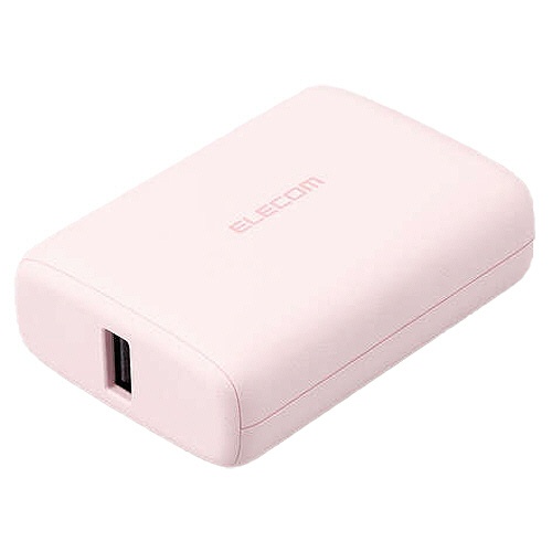 エレコム　コンパクトモバイルバッテリー（２０Ｗ／Ｃ×１＋Ａ×１）　１００００ｍＡｈ　ピンク　ＤＥ－Ｃ４６Ｌ－１００００ＰＮ　１個2