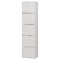 アイリスオーヤマ　カラーボックス（ＣＢボックス）　Ａ４・５段扉付　幅４１５×高さ１６８０ｍｍ　オフホワイト　ＣＸ－５５ＦＤ－ＯＷ　１台