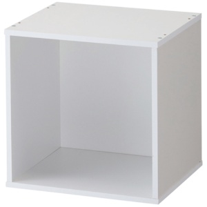 不二貿易　キューブボックス　幅３４５×奥行２９５×高さ３４５ｍｍ　ホワイト　ＣＢ３５ＯＰ（ＷＨ）　１台1