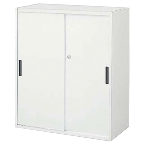 オカムラ　ＶＩＬＬＡＧＥ　ＶＳ収納　上・下置き兼用２枚引違い　幅９００×奥行４５０×高さ１０５０ｍｍ　ホワイト　８ＶＵ１６Ｗ－ＺＣ２４　１台1