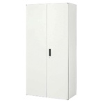 オカムラ VILLAGE VS収納 下置き専用両開き 幅900×奥行450×高さ1800mm ホワイト 8VU19D-ZC24 1台