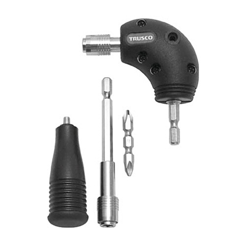 ＴＲＵＳＣＯ　電動ドライバー用アダプターＬ型　ＴＤＡ－５１０　１セット1