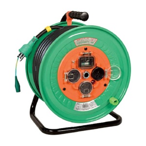 日動工業　防雨･防塵型ドラム（単相１００Ｖ）　３０ｍ　電工ドラム　アース付　ＮＷ－ＥＢ３３　１台1