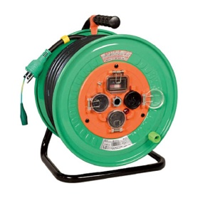 日動工業　防雨･防塵型ドラム（単相１００Ｖ）　３０ｍ　電工ドラム　アース付　ＮＷ－ＥＫ３３　１台