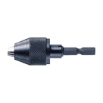 TRUSCO キーレスドリルチャック 簡易キーレスタイプ φ1.5-6.5mm TKC-160 1個
