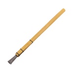 ＴＲＵＳＣＯ　筆型ブラシ　竹柄　ワイヤー　ＦＢ－１　１本