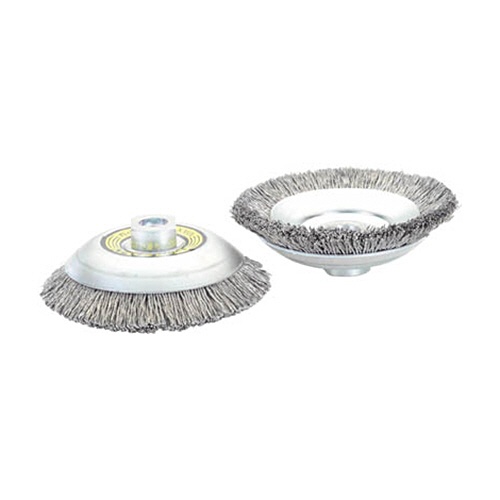 鳴門屋　ネオベベルブラシ　電動工具１００ミリ用　ＳＵＳ３０４ステンより直線　Ｂ－１２　１個1