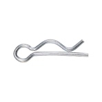 TRUSCO ユニクローム スナップピン(松葉ピン) 呼径4mm B88-0004 1パック(120個)