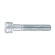 ＴＲＵＳＣＯ　三価クロメート　六角穴付ボルト　半ネジタイプ　寸法Ｍ８×４５ｍｍ　Ｂ７３０－０８４５　１パック（７本）1