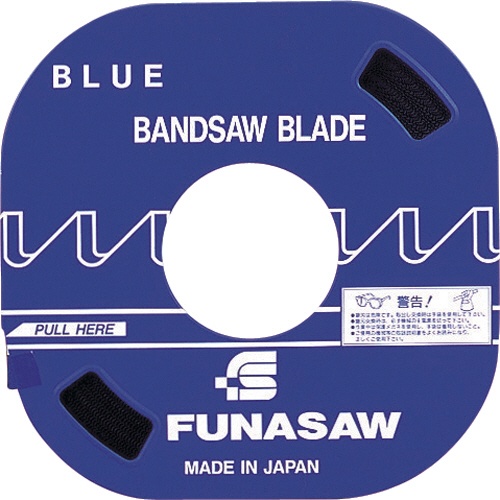 フナソー　コンターマシン用ブレード　汎用タイプ　ブルー　幅８ｍｍ　山数１４　Ｂ８　１本1