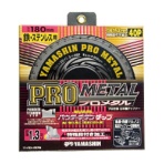 山真製鋸　鉄・ステンレス兼用パウダーチタンチップソープロメタル　スーパーハードタイプ　刃厚１．３ｍｍ　穴径２０ｍｍ　ＹＳＤ１８０ＰＭ　１枚