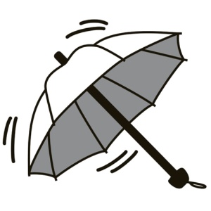 伊藤商店　耐風式自動開閉折りたたみ傘　６５ｃｍ　ブラック　ＮＯ．２００９　１本6