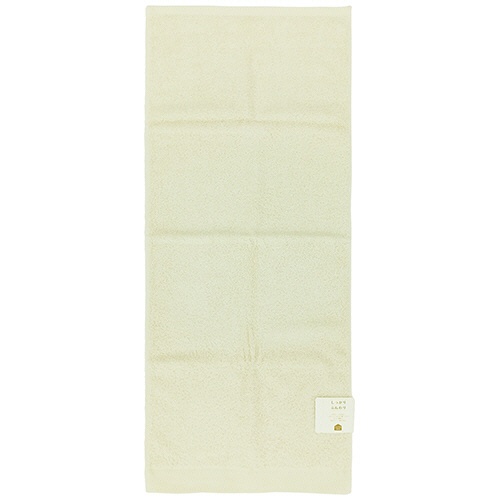 林　フェイスタオル　テックカラー　アイボリー　１枚1