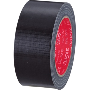 スリオンテック　カラー布テープ　５０ｍｍ×２５ｍ　厚み約０．２４ｍｍ　黒　３４３７０２ＢＫ　１巻1