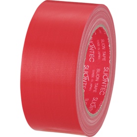 スリオンテック　カラー布テープ　５０ｍｍ×２５ｍ　赤　３４３７０２ＲＤ　１巻
