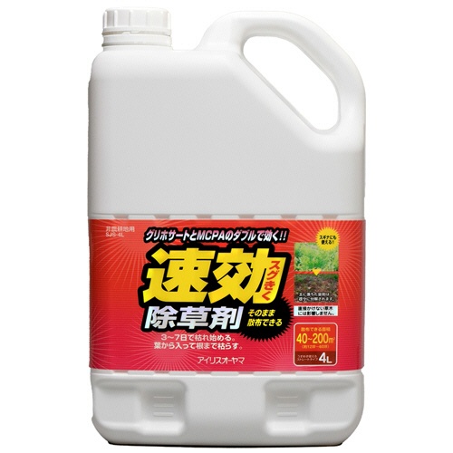 アイリスオーヤマ　速効除草剤　４Ｌ　ＳＪＳ－４Ｌ　１本1