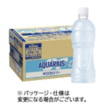 コカ・コーラ　アクエリアス　ゼロ　ラベルレス　５００ｍＬ　ペットボトル