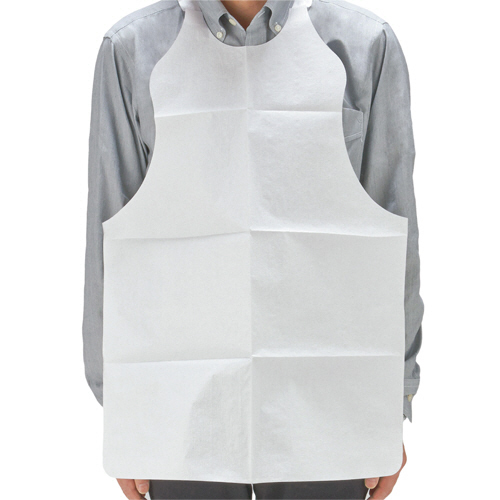 papier パピエ エプロン 値下げしました たのめーる】TANOSEE 紙エプロン Mサイズ ホワイト 1パック(100