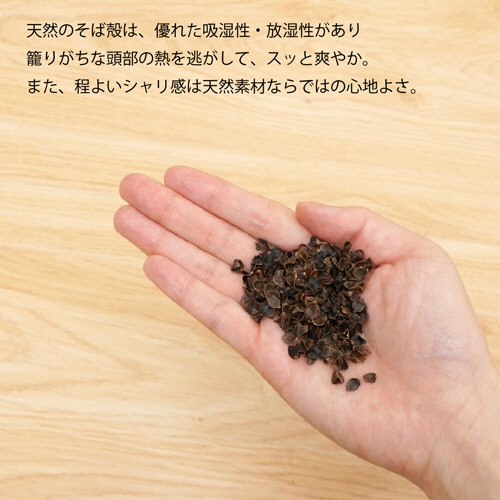大津コーポレーション　温度調節　そば殻枕　Ｓ　ホワイト　ＯＵＰ３０５０－０　１個3