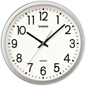 カシオ　壁掛け時計　クオーツ　シルバー　ＩＱ－７７－８ＪＦ　１台1