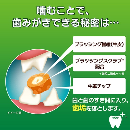 ライオン　ＰＥＴＫＩＳＳ　ネコちゃんの歯みがきおやつ　ササミプチロール　１６ｇ　１パック5