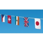 ササガワ　万国旗　２０ヶ国・２０枚付　４０－７４６０　１パック