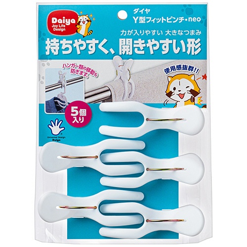 ダイヤ　Ｙ型フィットピンチ・ｎｅｏ　１パック（５個）1