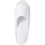 三和　使い捨てスリッパ　布製巾着入　ホワイト　Ｊ－１７　１パック（１０足）