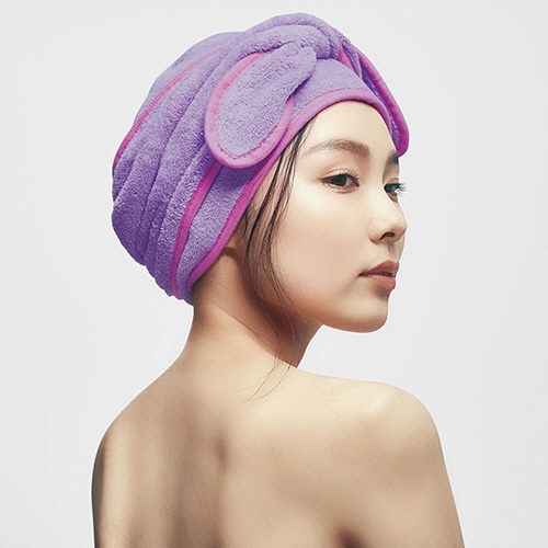 コジット　ＢＥＡＵＬｙ　クイックドライヘアターバン　パープル　１個4