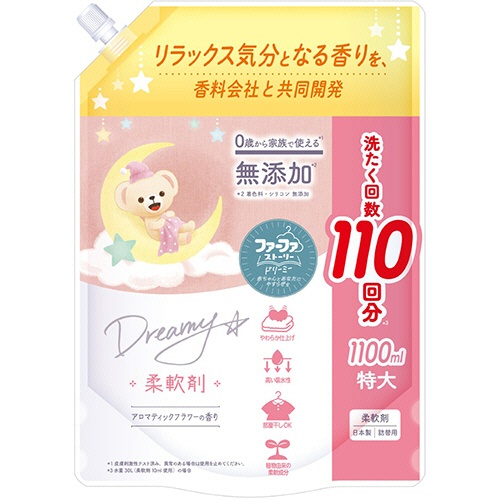 ＮＳファーファジャパン　ファーファストーリー　ドリーミー　柔軟剤　詰替　１１００ｍＬ　１個1