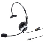 サンワサプライ　電話用ヘッドセット（片耳タイプ）　ＭＭ－ＨＳＲＪ０２　１個