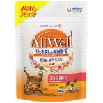 ユニ・チャーム　ＡｌｌＷｅｌｌ　１０種の自然素材　室内猫用　チキン味　１１０ｇ　１パック