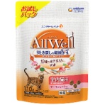 ユニ・チャーム　ＡｌｌＷｅｌｌ　１０種の自然素材　室内猫用　サーモン＆ツナ味　１１０ｇ　１パック