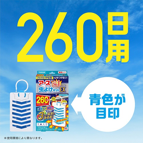 アース製薬　アース虫よけネットＥＸ　２６０日用　１個7