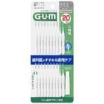 サンスター　Ｇ・Ｕ・Ｍ（ガム）　歯間ブラシ　Ｉ字型　ＳＳＳ　１パック（２０本）