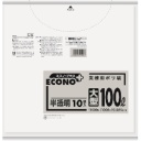 日本サニパック　エコノプラス　半透明　大型１００Ｌ　０．０２５ｍｍ　Ｅ－０２　１パック（１０枚）
