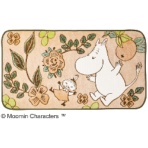 丸眞　ムーミン「フルーツ　グリーン」　ロングブランケット　１枚