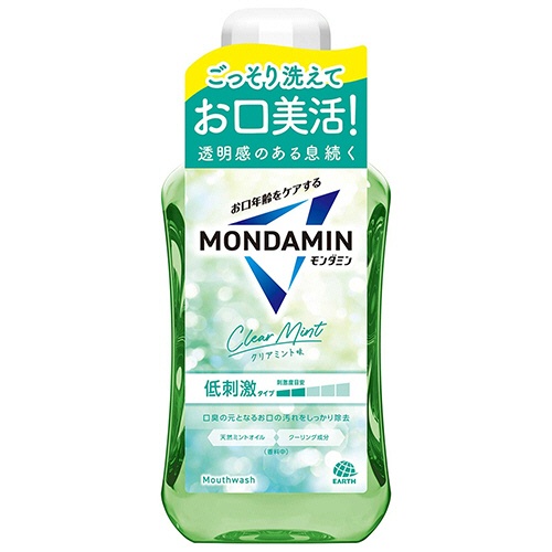 アース製薬　モンダミン　クリアミント　６００ｍＬ　１本1