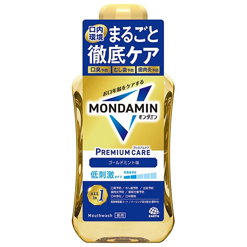 アース製薬　モンダミン　プレミアムケア　ゴールドミント　６００ｍＬ　１本1