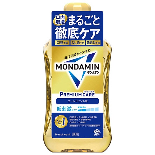 アース製薬　モンダミン　プレミアムケア　ゴールドミント　１０００ｍＬ　１本1