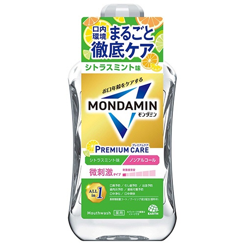 アース製薬　モンダミン　プレミアムケア　シトラスミント　１０００ｍＬ　１本1