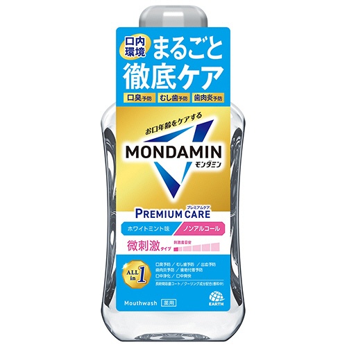 アース製薬　モンダミン　プレミアムケア　ホワイトミント　６００ｍＬ　１本1