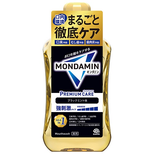 アース製薬　モンダミン　プレミアムケア　ブラックミント　１０００ｍＬ　１本1