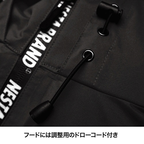 ケイワーク　ＮＥＳＴＡ　ストレッチレインスーツ　ブラック　ＬＬサイズ　ＮＥＲ－０１＿ＬＬ（ＢＫ）　１着4